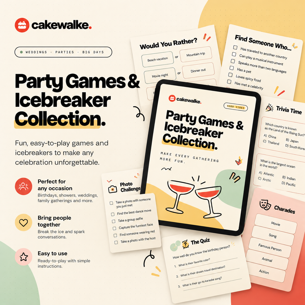 Party Games & Icebreaker Collection